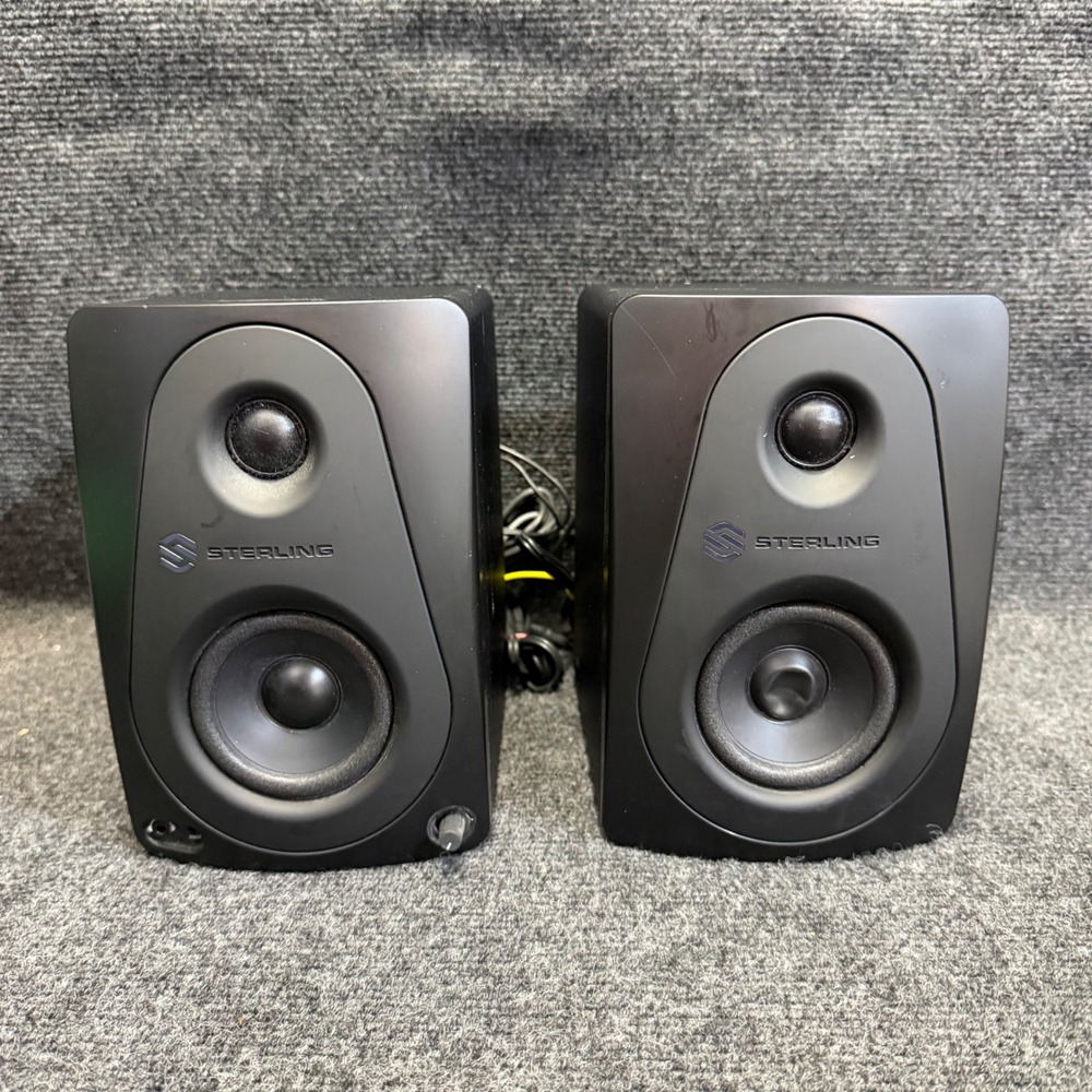 Sterling Audio MX3BL026955 MX3 3" Powered Active Studio Monitor Speakers Pair